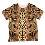 Halloween Rattlesnake Snake Snakeskin Costume All Over Toddler T Shirt