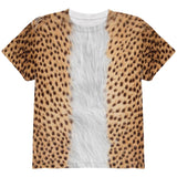 Halloween Cheetah Costume All Over Youth T Shirt