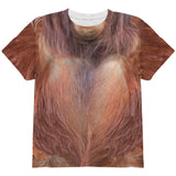 Halloween Costume Orangutan Costume All Over Youth T Shirt