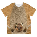 Halloween Kangaroo Costume All Over Toddler T Shirt