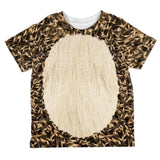 Halloween Hedgehog Costume All Over Toddler T Shirt