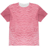 Halloween Pink Flamingo Costume All Over Youth T Shirt