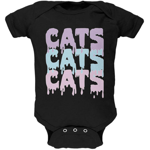 Halloween Cats Cats Cats Soft Baby One Piece