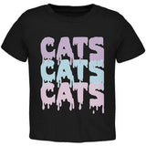 Halloween Cats Cats Cats Toddler T Shirt  front view