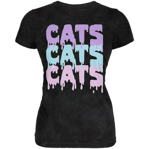 Halloween Cats Cats Cats Juniors Soft T Shirt