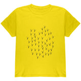Halloween Yellow Canary Bird Costume Youth T Shirt