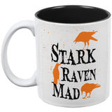 Halloween Stark Raven Mad All Over Coffee Mug