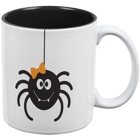 Halloween Cute Spider Girl All Over Coffee Mug