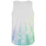 My Spirit Animal Narwhal Unicorn Of The Sea Pastel All Over Mens Tank Top