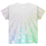 My Spirit Animal Narwhal Unicorn Of The Sea Pastel All Over Youth T Shirt