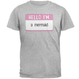 Halloween Hello I'm a Mermaid Mens T Shirt