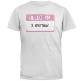 Halloween Hello I'm a Mermaid Mens T Shirt