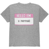 Halloween Hello I'm a Mermaid Youth T Shirt