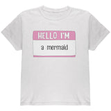 Halloween Hello I'm a Mermaid Youth T Shirt