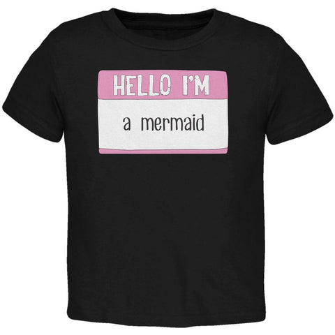 Halloween Hello I'm a Mermaid Toddler T Shirt