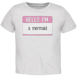 Halloween Hello I'm a Mermaid Toddler T Shirt