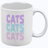 Halloween Cats All Over Coffee Mug front view