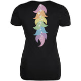 Halloween Unicorn Costume Rainbow Pony Juniors Soft T Shirt