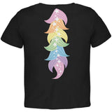 Halloween Unicorn Costume Rainbow Pony Toddler T Shirt