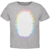 Halloween Unicorn Costume Rainbow Pony Toddler T Shirt