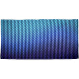 Halloween Blue Ice Dragon Scales Costume All Over Beach Towel