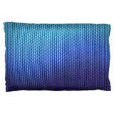 Halloween Blue Ice Dragon Scales Costume Pillow Case  front view