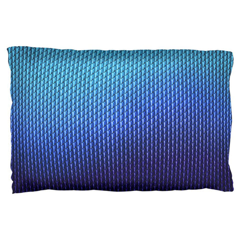 Halloween Blue Ice Dragon Scales Costume Pillow Case