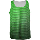 Halloween Green Earth Dragon Scales Costume All Over Mens Tank Top front view