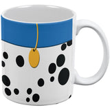 Dog Dalmatian Blue Collar All Over Coffee Mug