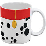 Dog Dalmatian Red Collar All Over Coffee Mug