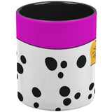 Valentine's Day Dog Dalmatian Pink Collar Be Mine All Over Coffee Mug