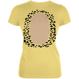 Halloween Cheetah Costume Juniors Soft T Shirt