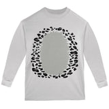Halloween Snow Leopard Costume Youth Long Sleeve T Shirt