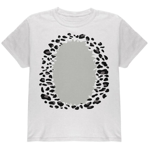 Halloween Snow Leopard Costume Youth T Shirt