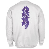 Halloween Magical Pony Costume White Mens Sweatshirt