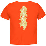 Halloween Magical Pony Costume Orange Toddler T Shirt