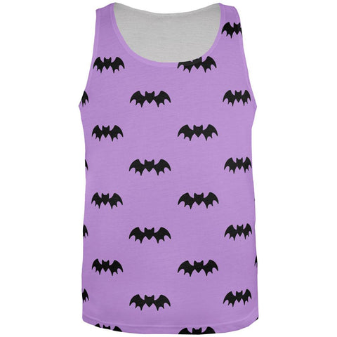 Halloween Bats Pattern All Over Mens Tank Top