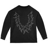 Halloween Wolf Costume Black Toddler Long Sleeve T Shirt