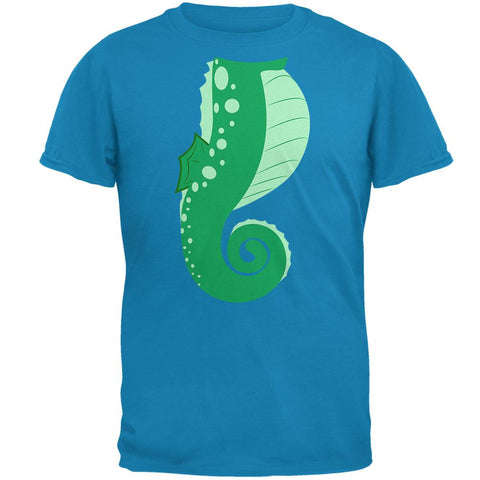 Halloween Seahorse Costume Green Mens T Shirt