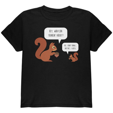 Autumn Squirrel Nut Pun Youth T Shirt