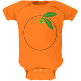 Halloween Fruit Orange Costume Soft Baby One Piece