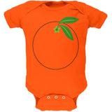 Halloween Fruit Orange Costume Soft Baby One Piece