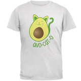 Avocado Cat Avocato Mens T Shirt front view
