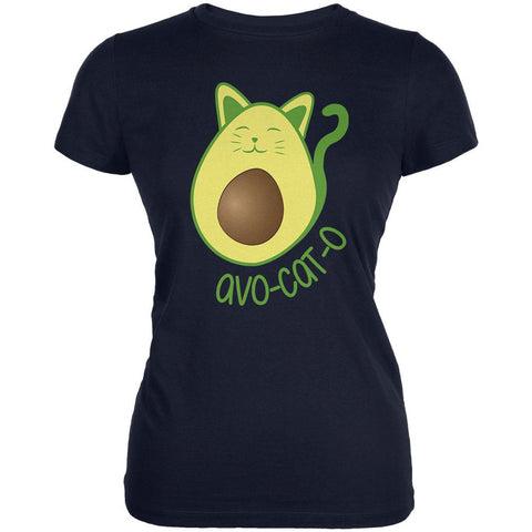 Avocado Cat Avocato Juniors Soft T Shirt
