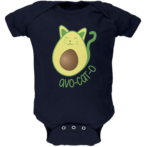 Avocado Cat Avocato Soft Baby One Piece