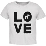 Autumn Moose Love Toddler T Shirt