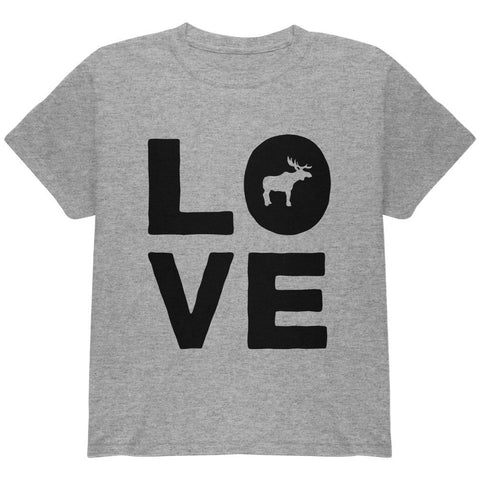 Autumn Moose Love Youth T Shirt