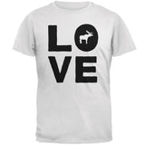 Autumn Moose Love Mens T Shirt