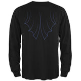 Halloween Bat Costume Mens Long Sleeve T Shirt