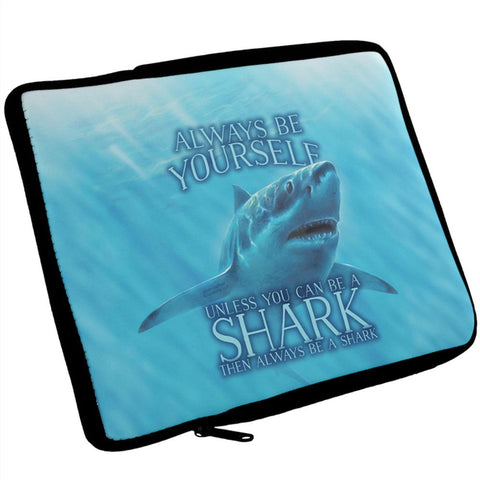 Always Be Yourself Unless Great White Shark iPad Tablet Sleeve